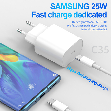 JELLICO Netz-Ladegerät C35 PD 25W 1xUSB-C weiss