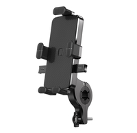 JELLICO Smartphone-Halterung für die Lenkstande ( Fahrrad/Motorrad) PH26 schwarz