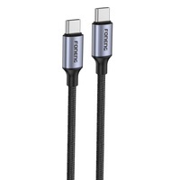 FONENG cable X95 USB-C - USB-C PD 60W 1.2M Black