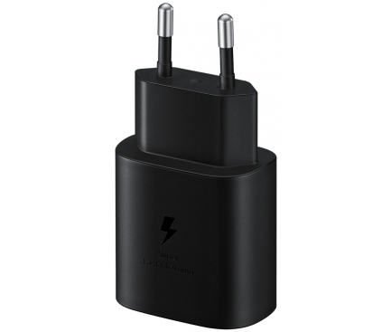 Original wall charger Samsung 25W EP-TA800 GP-PTU021SOABQ Black (bulk EU)